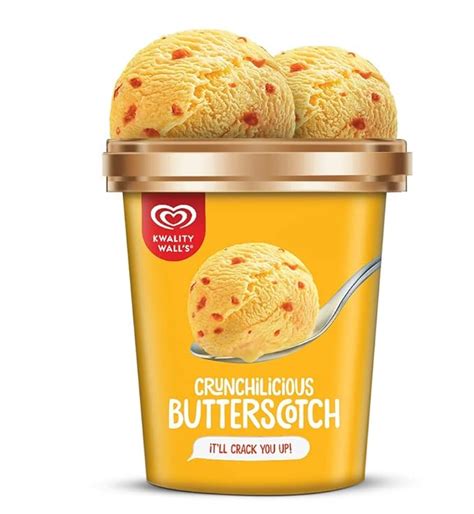 Kwality Wall S Crunchy Butterscotch Tub Ml Amazon In Grocery