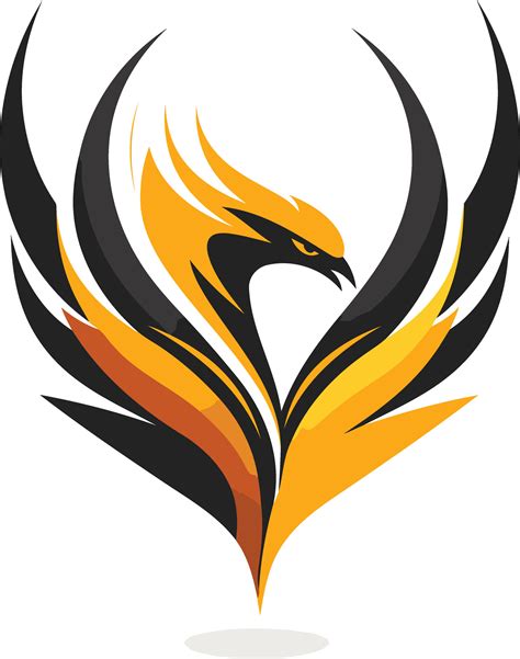A striking logo featuring a stylized phoenix, symbolizing rebirth