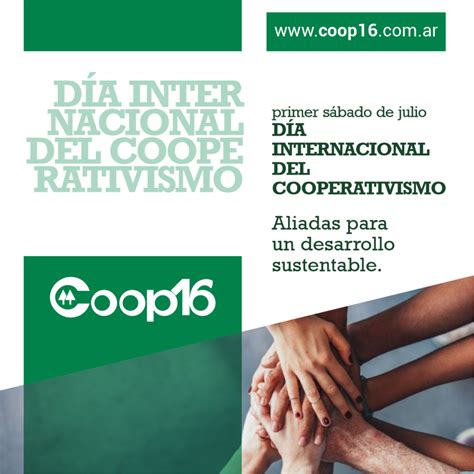 DÍA INTERNACIONAL DEL COOPERATIVISMO COOP16