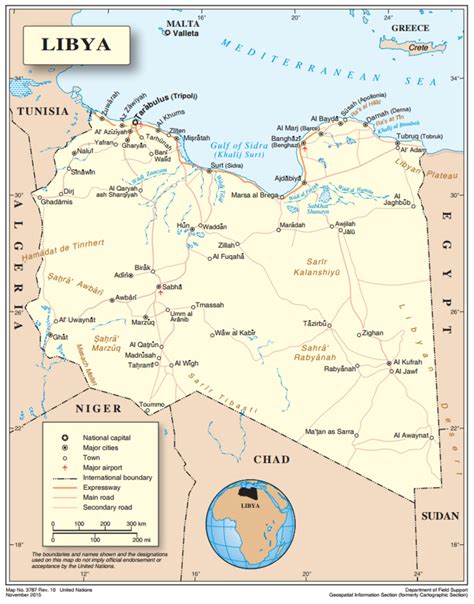 Map of Libya | UNSMIL