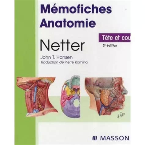 M Mofiches Anatomie Netter T Te Et Cou