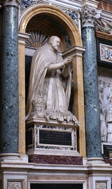 Rom Santa Maria Maggiore Cappella Paolina Grabmonument für Papst