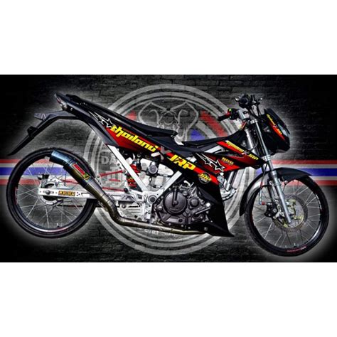 Suzuki Raider Fi Stock Size Decal Jrp X Thailand Design