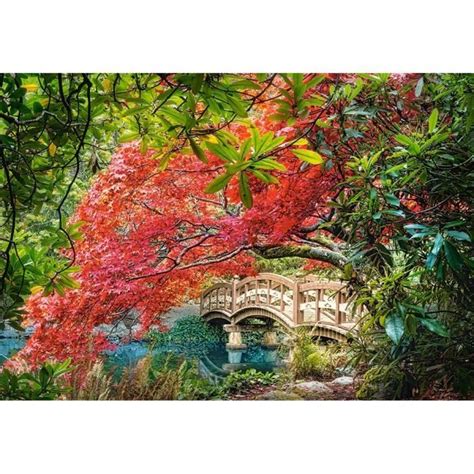 Puzzle 1000 pièces Jardin Japonais Cdiscount Jeux Jouets