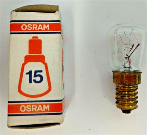 OSRAM 15W APPLIANCE OVEN BULB 230V E14 EBay