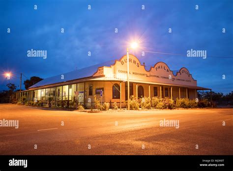 Normanton Queensland Australia Before Dawn At The Old Burns Philp