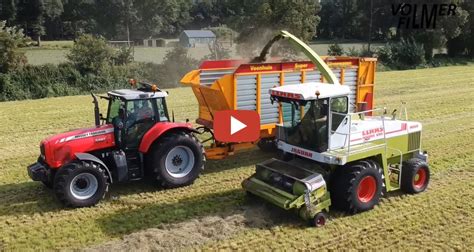 Volmerfilm Gras Inkuilen Bij Een Melkveebedrijf In Sint