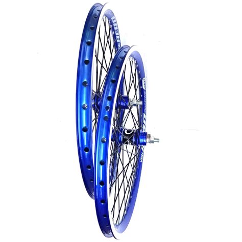 Par De Roda Aero Bike Aro Duplo Cubo Rolamento Raios Grosso