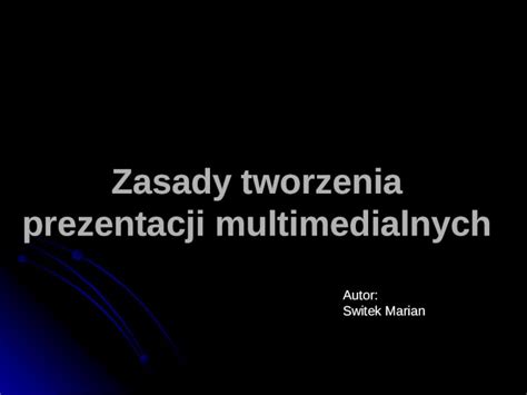 PPT Zasady Prezentacji DOKUMEN TIPS