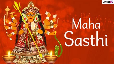 Happy Maha Sasthi Greetings Whatsapp Messages Hd Images