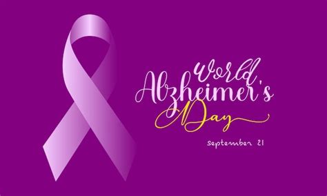 Premium Vector Vector Illustration Design Concept Of World Alzheimer