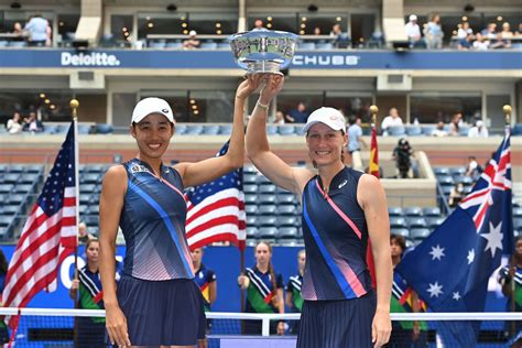 Stosur Zhang Best Gauff Mcnally To Win Us Open Women S Doubles Title