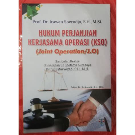 Jual HUKUM PERJANJIAN KERJASAMA OPERASI IRAWAN Shopee Indonesia