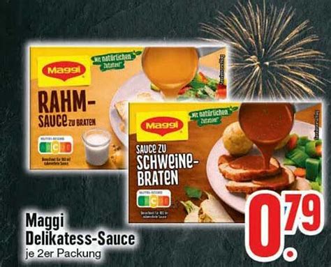 Maggi Delikatess Sauce Angebot Bei Edeka Prospekte De