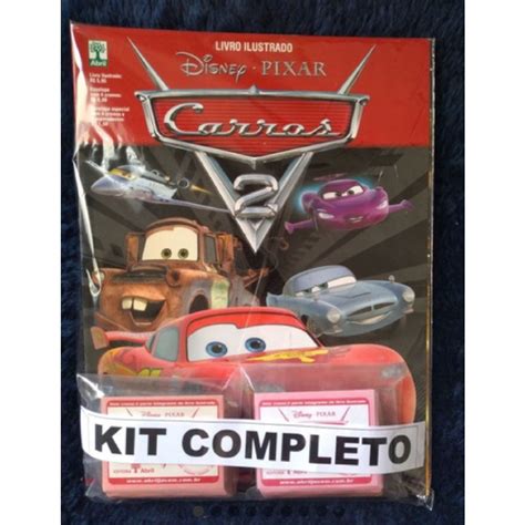 Album De Figurinhas Carros Disney Completo Para Colar Shopee Brasil