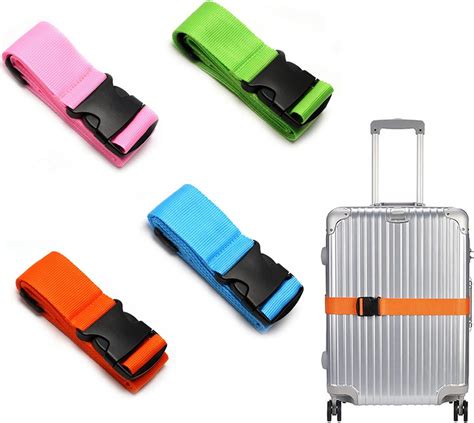 Amazon Pcs Luggage Straps Suitcase Belts Adjustable