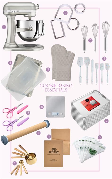 Cookie Baking Essentials Sweet Designs Blog