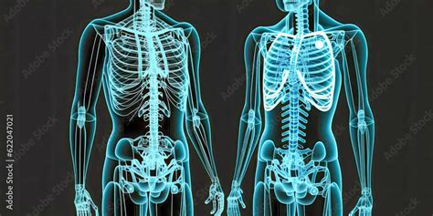 X Ray Of Full Human Body An Image Of The Entire Human Body Including