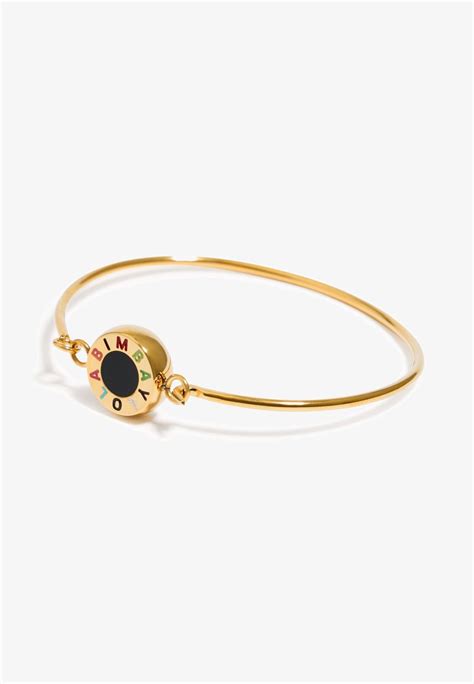 Bimba Y Lola Logo Bracelet Gold Coloured Zalandoie