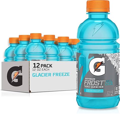 Gatorade Frost Thirst Quencher Sports Drink Glacier Off