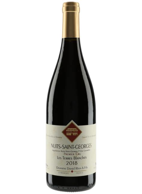 Daniel Rion Nuits Saint Georges 1er Cru Les Terres Blanches 2018 750ml