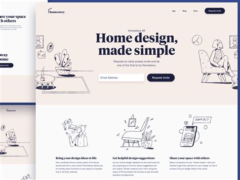 Homestory Design Explorations by Adam Ho on Dribbble