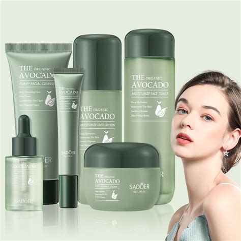 Wholesale SADOER Best Sales Organic Avocado Acne Treatment Vitamin C