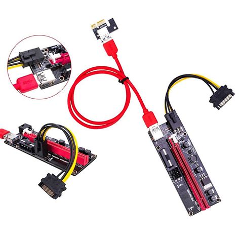 Pcs Newest Ver Usb Pci E Riser Ver S Express X X X X