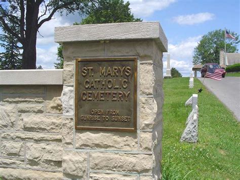 St. Marys Catholic Cemetery in Saint Marys, Pennsylvania - Find a Grave ...