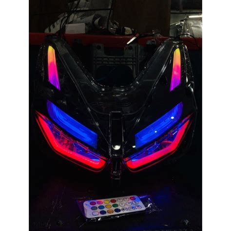 Jual Lampu Led Alis Rgb Running Devil Eyes Full Setreflektor Vario 160