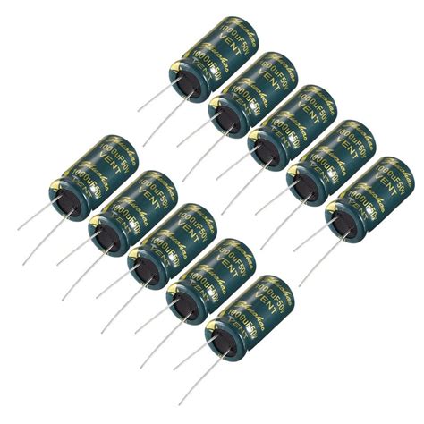 Electrolytic Capacitor Uf V Radial Polarized Aluminum