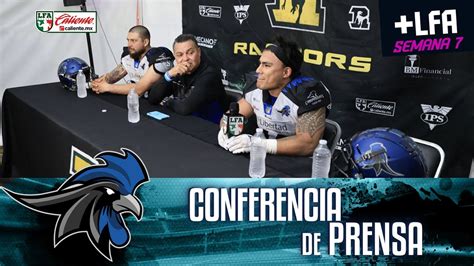 Conferencia De Prensa Gallos Negros Semana Lfa Siguelalfa