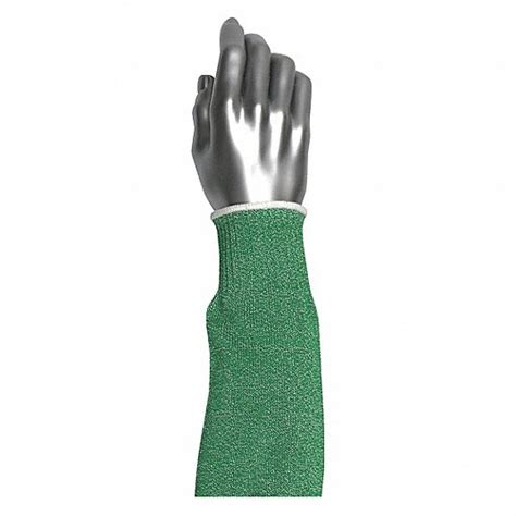 Pip Ansiisea Cut Level A7 Dyneema® Cut Resistant Sleeve 55tl5325 7618grn Et Grainger