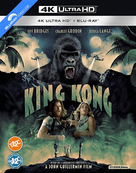 King Kong 1976 4K Theatrical And Extended TV Cut 4K UHD Blu Ray UK