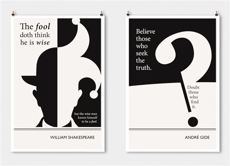 Literary Posters That Turn Famous Authors’ Words Into Art - mmminimal