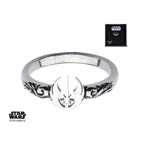 Buy Jewelry Star Wars Jewelry Womens Ring Jedi Symbol Size 6