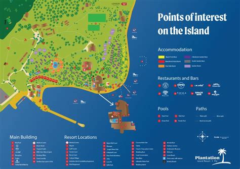 Map - Plantation Island Resort