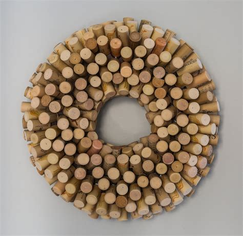 Cork Wreath - Etsy