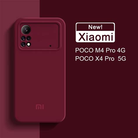 Novo Capa De Silicone Macia Para Celular Xiaomi Poco M Pro G X M F