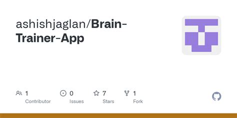 GitHub - ashishjaglan/Brain-Trainer-App