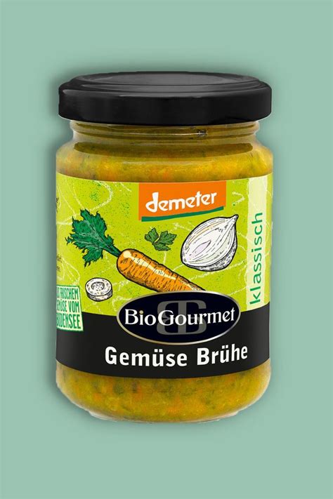 BioGourmet Gemüse Brühe klassisch Paste Gemüse Gourmet Gute küche