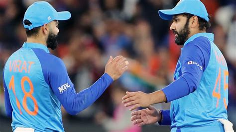 Rohit Hopes Sharma And Kohli To Bowl At World Cup 2023 Bcci Chief