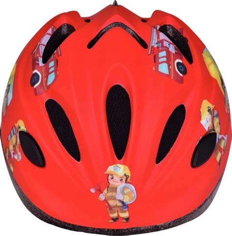 Kask rowerowy dziecięcy S 48 52cm regulacja siatka czerwony ze