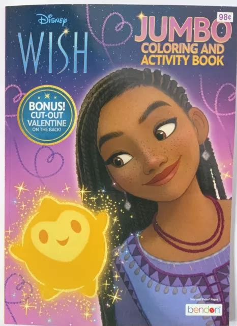 DISNEY WISH JUMBO libro da colorare e attività EUR 6 73 PicClick IT