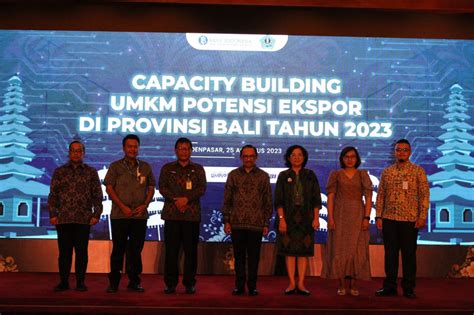 Perkuat Produk Umkm Potensi Ekspor Sekda Alit Wiradana Hadiri Capacity