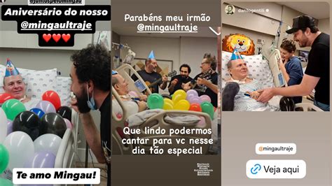 Mingau baixista do Ultraje a Rigor ganha festa de aniversário no