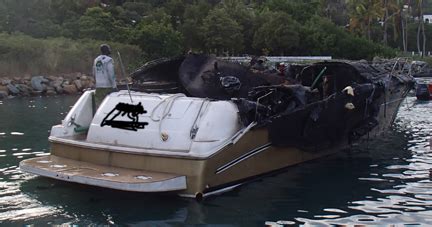 Boat Damage Survey In British Virgin Islands Caribbean Marine