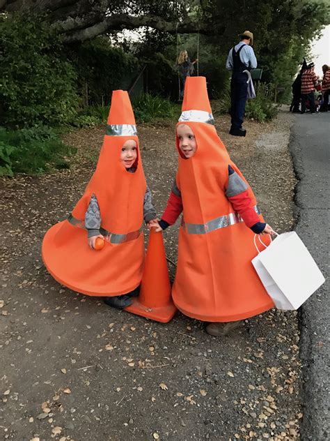 Traffic Cone Costumes Diy Cute Halloween Costumes Sibling Halloween Costumes Best Group