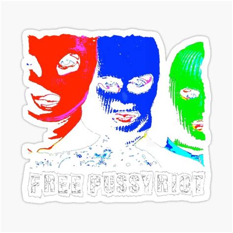 Free Pussy Riot Sticker For Sale By Falafere Redbubble