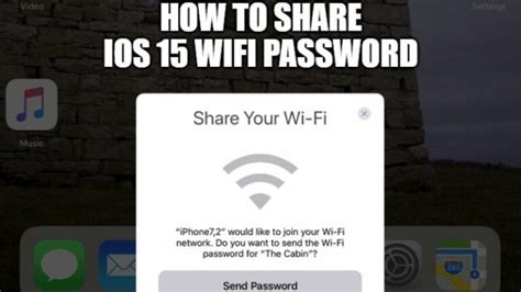 How To Share Ios 15 Wifi Password 2021